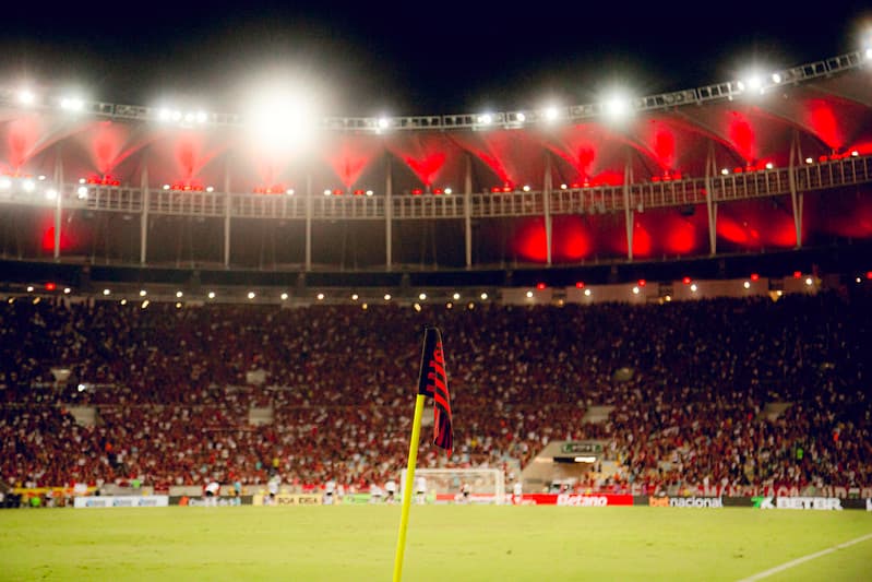 Maracanã lotado com a torcida do Flamengo