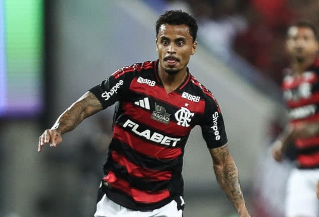 Allan lesionado Flamengo x Bahia