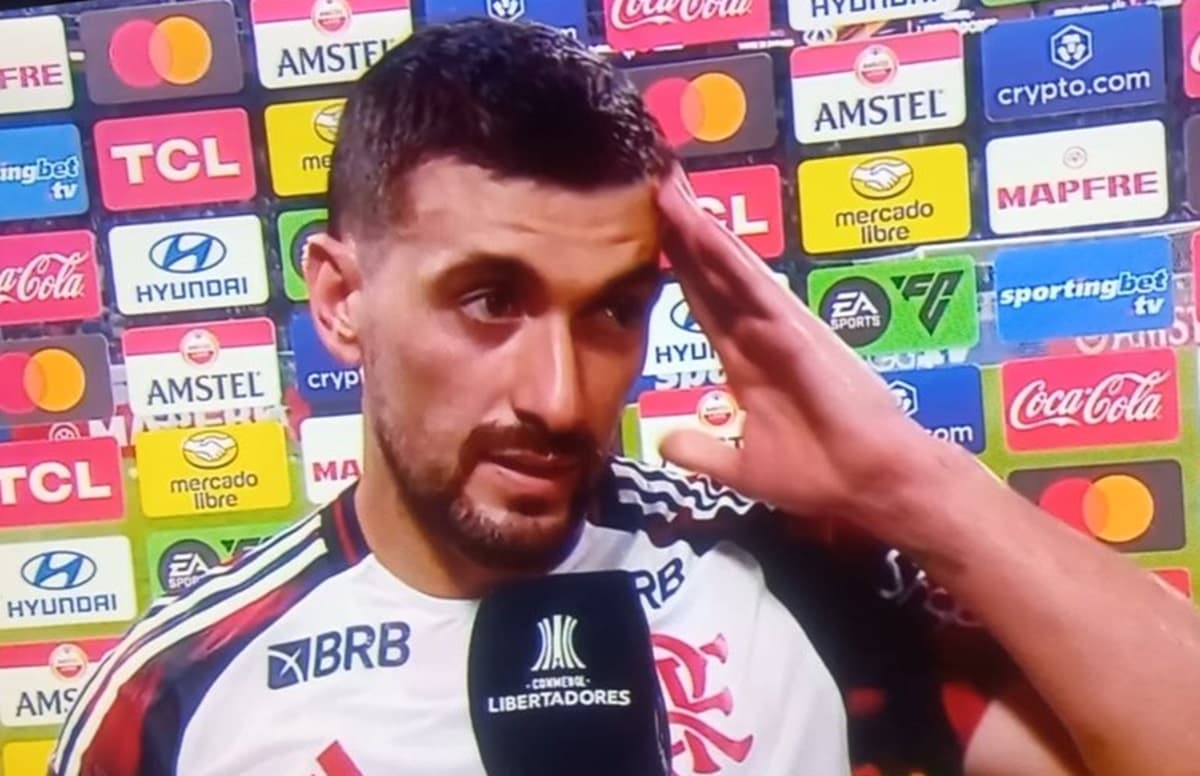 arrascaeta desabafa após empate do flamengo