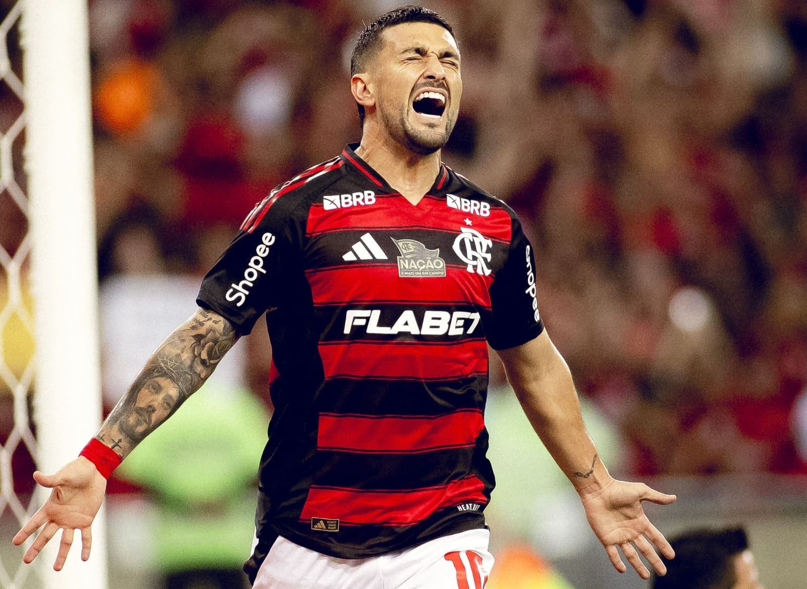 Arrascaeta Flamengo x Bahia
