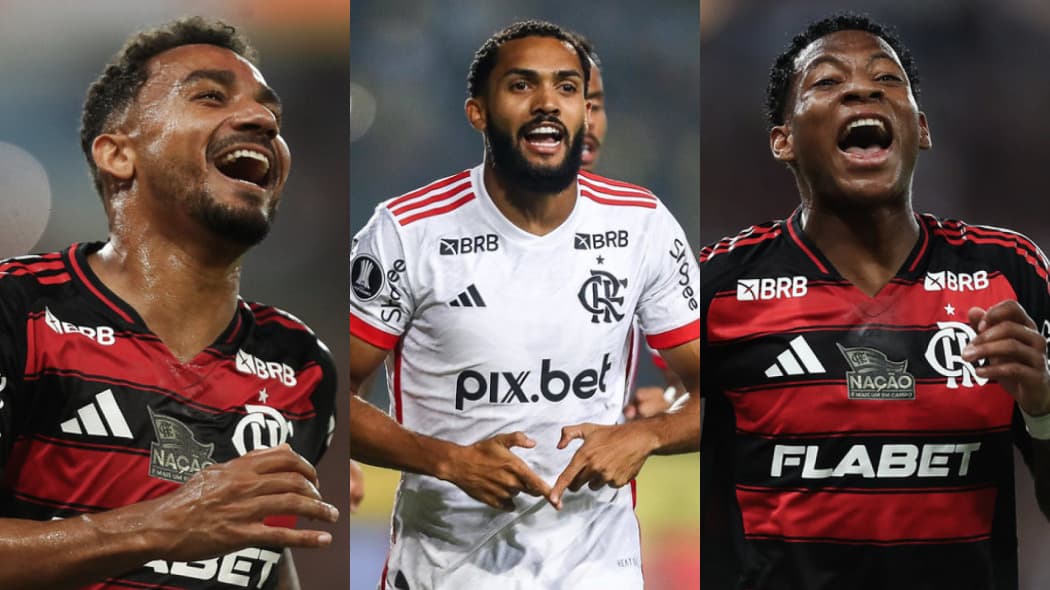 Danilo, Juninho e Gonzalo Plata.