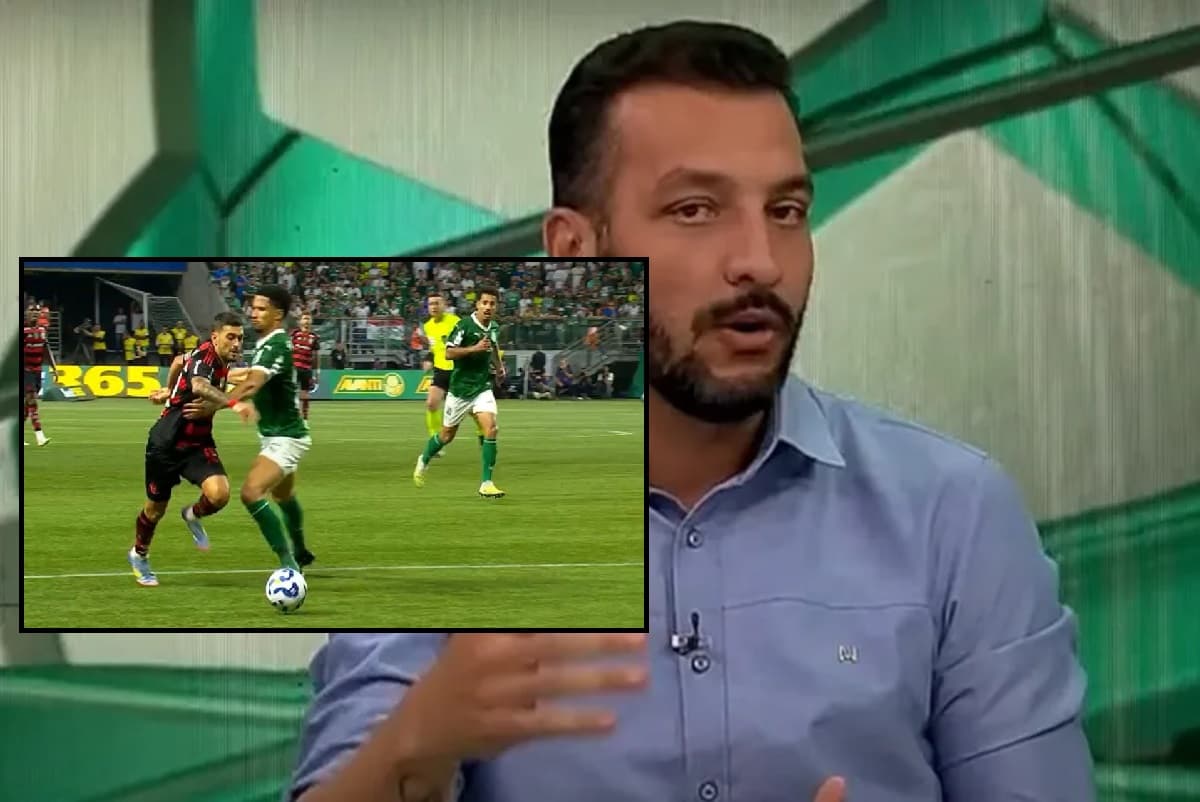 edu dracena explica pênalti para o flamengo