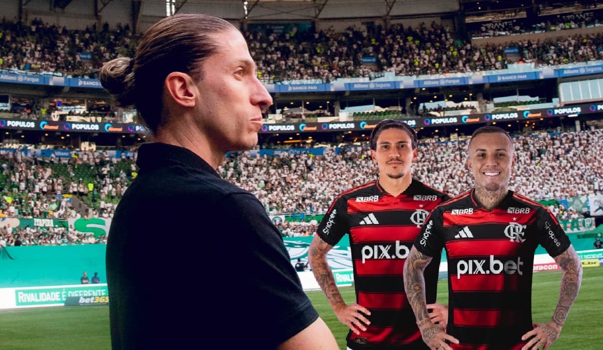 filipe luís cebolinha e pedro no flamengo