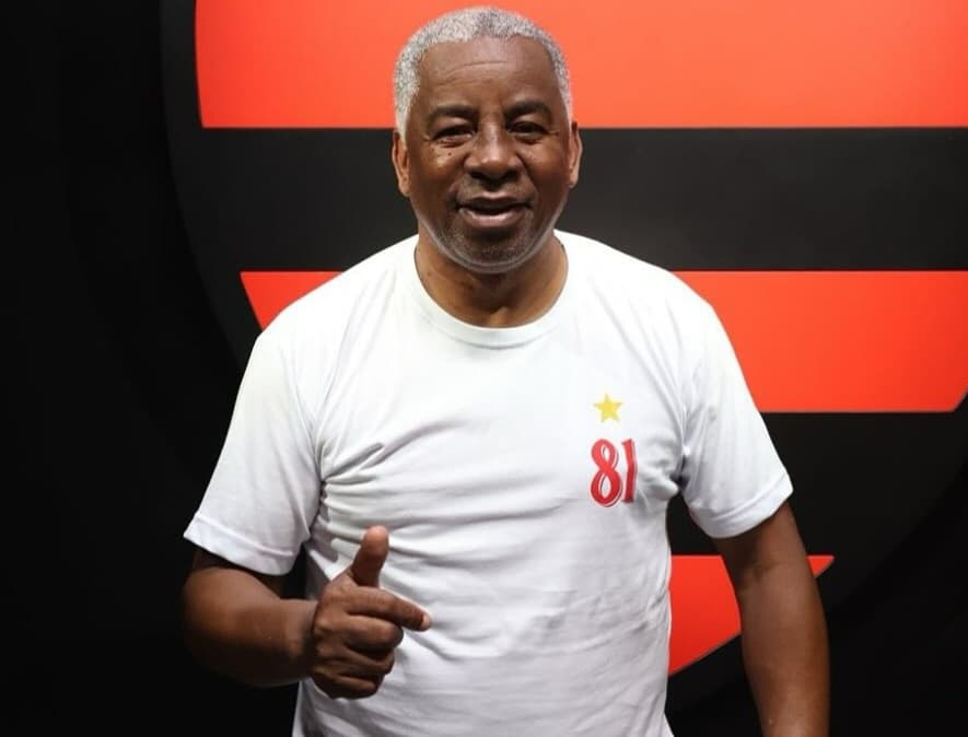 Ídolo Andrade no Museu do Flamengo