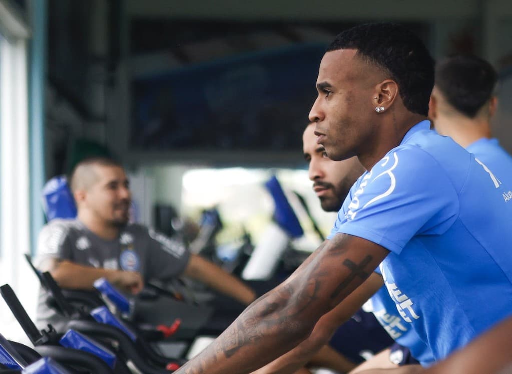 Jean Lucas em preparação do Bahia
