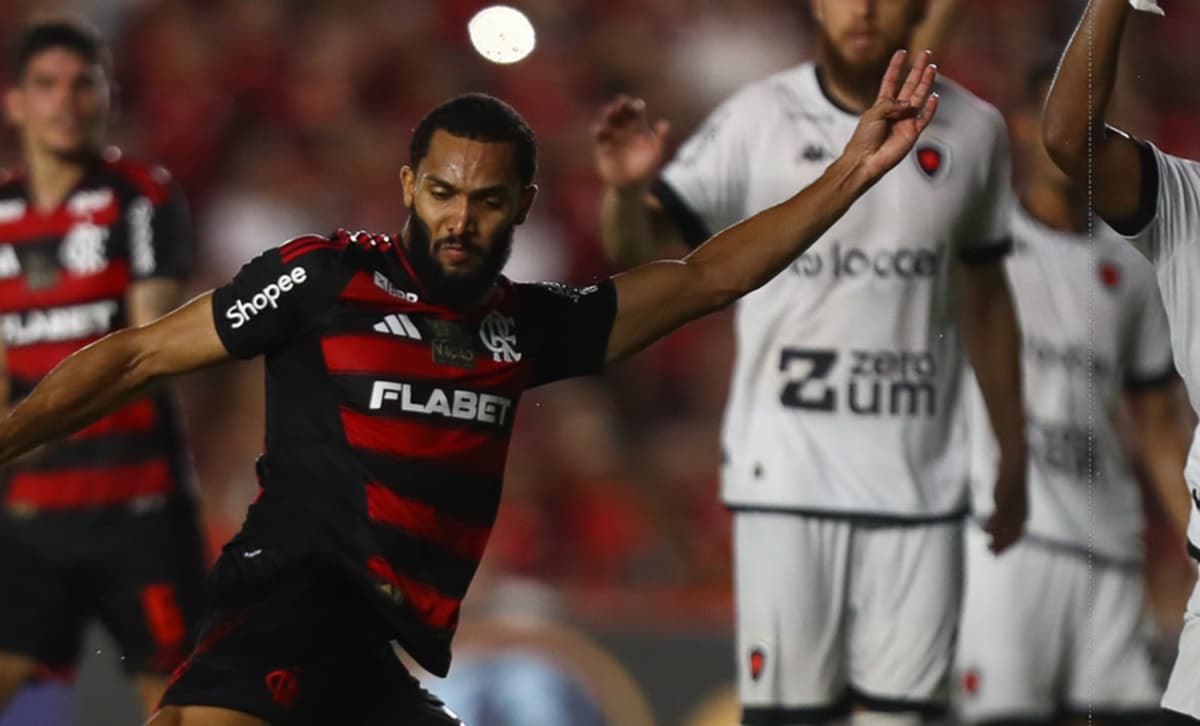 juninho em jogo do flamengo x botafogo pb