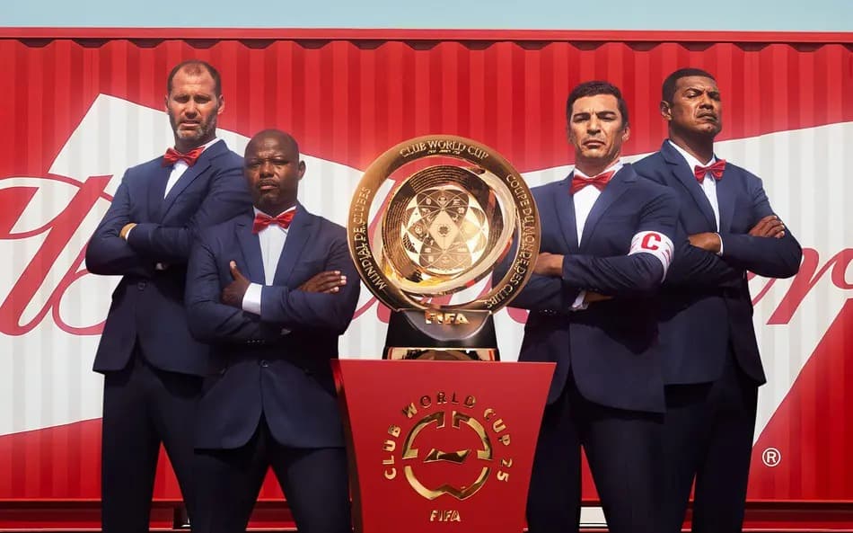 Lúcio, Júnior Baiano, Joel Carli e Marcão estrelam campanha com Mundial