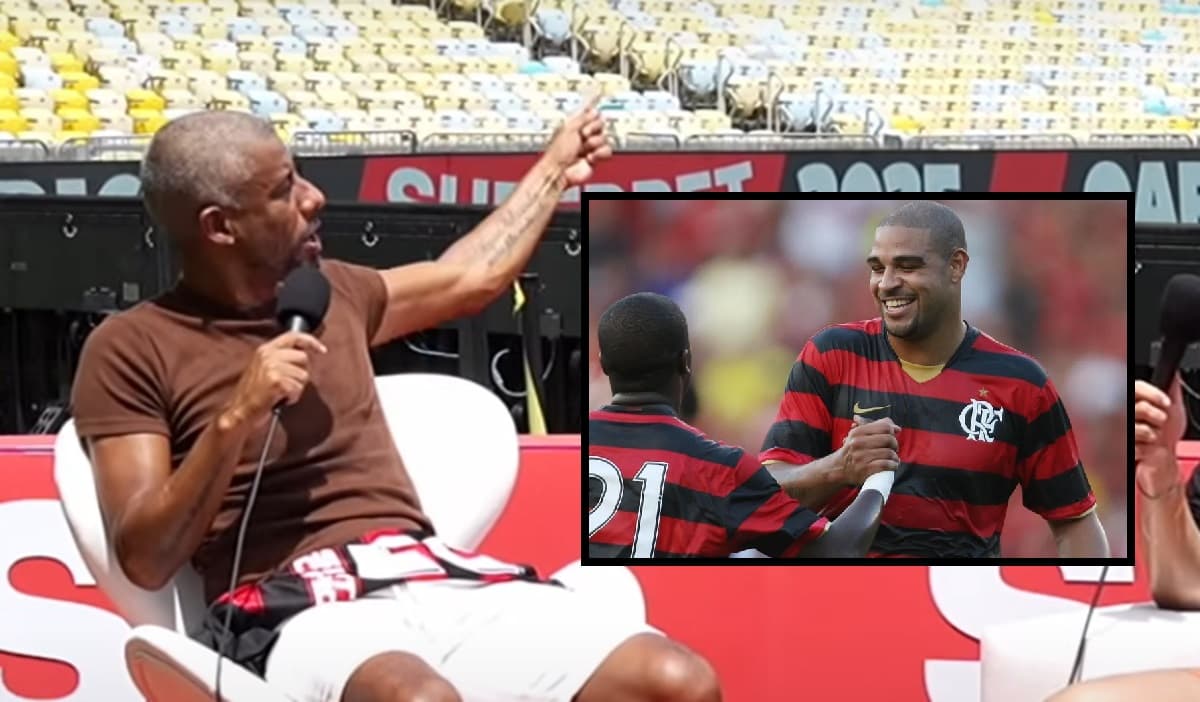 léo moura fala sobre adriano imperador