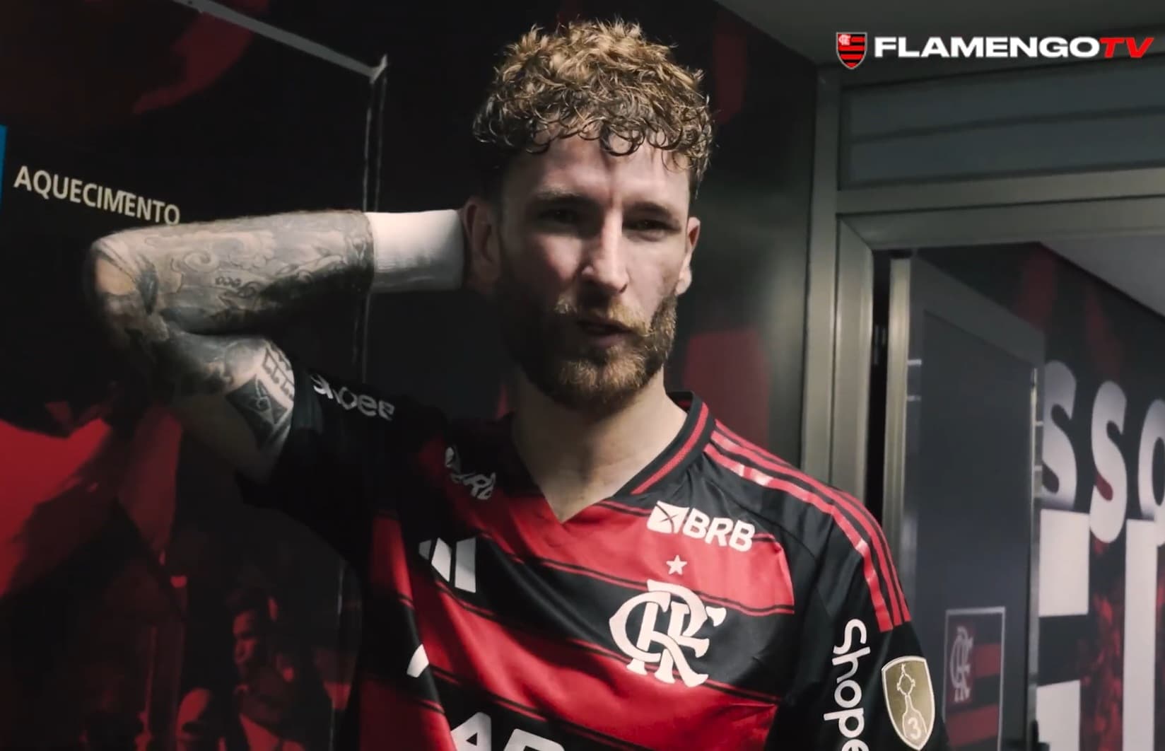 Léo Pereira na Flamengo TV