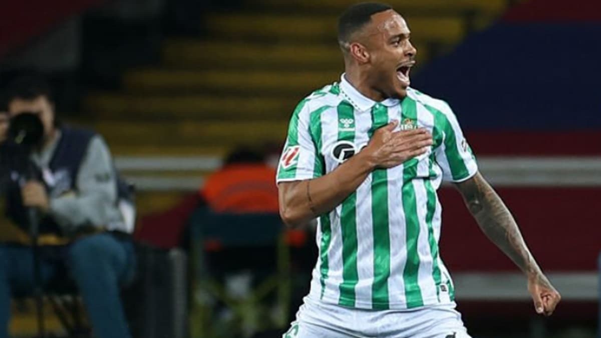 natan em jogo do betis