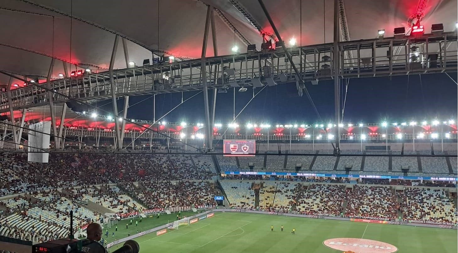 Público Flamengo x Botafogo-PB Copa do Brasil.