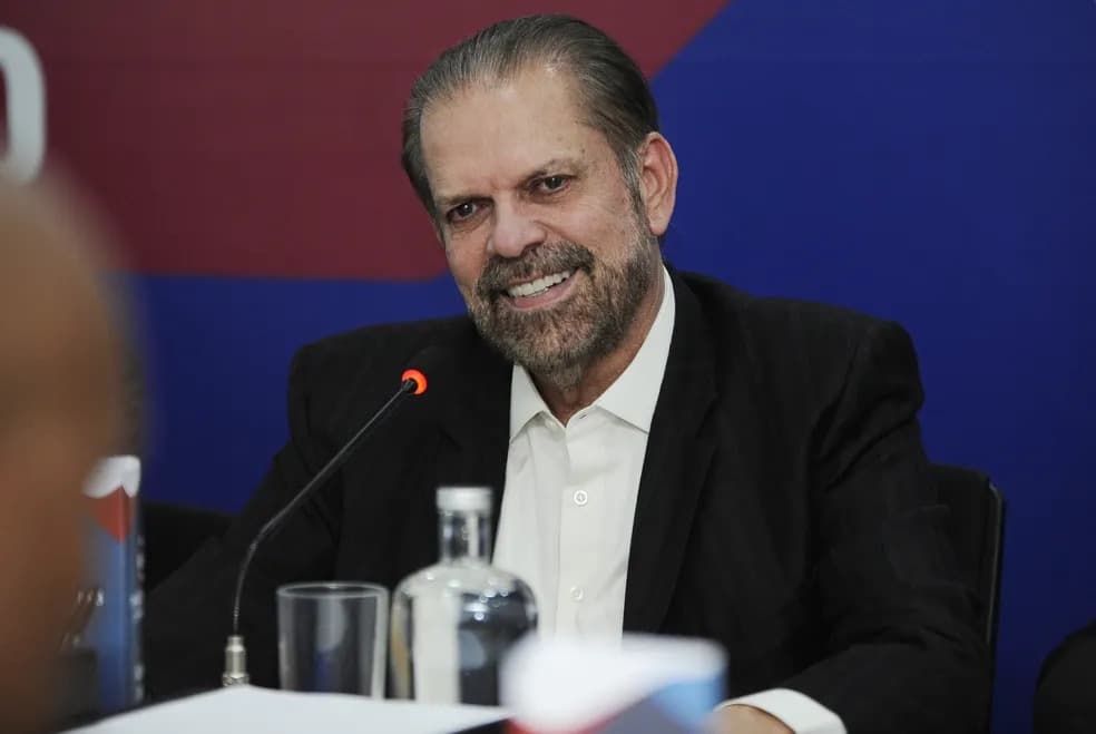 Reinaldo Carneiro Bastos, presidente da Federação Paulista de Futebol