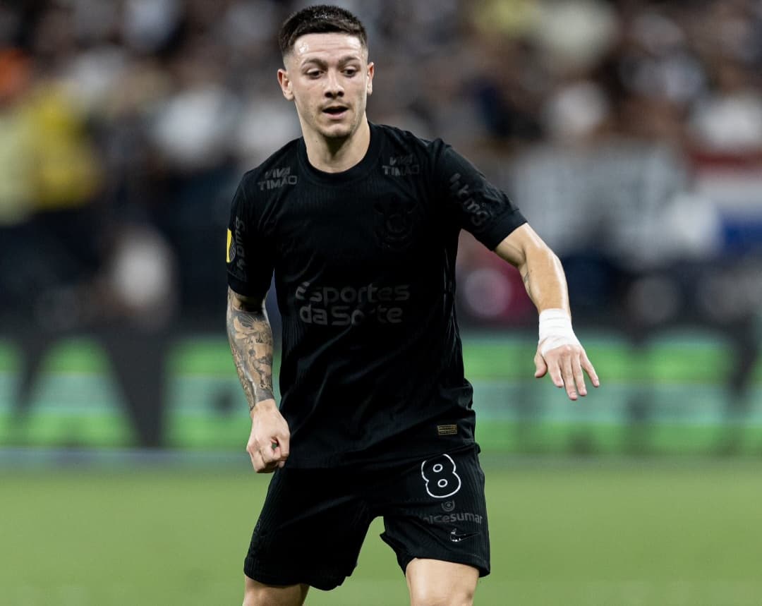 Rodrigo Garro em campo pelo Corinthians