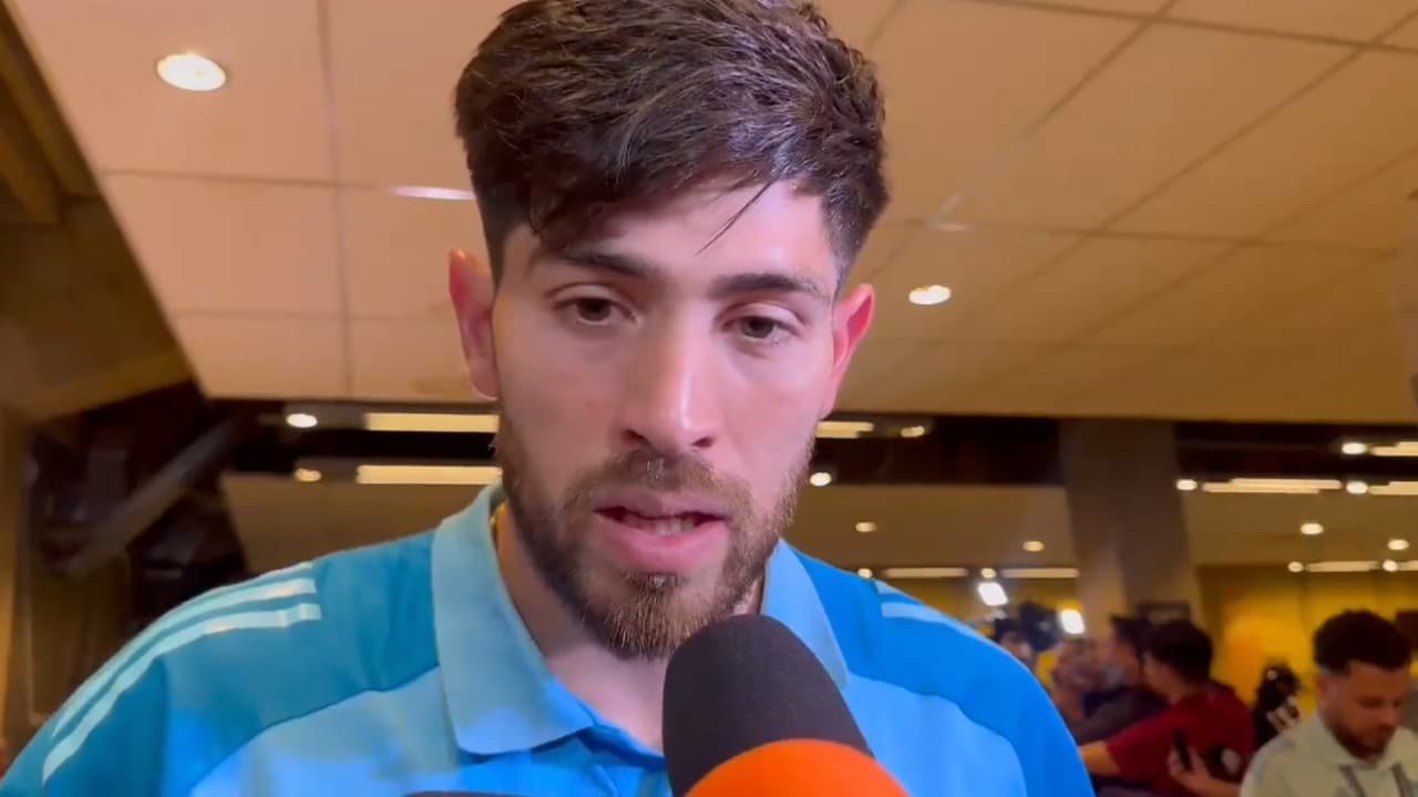 Rossi na zona mista após derrota para Cruzeiro