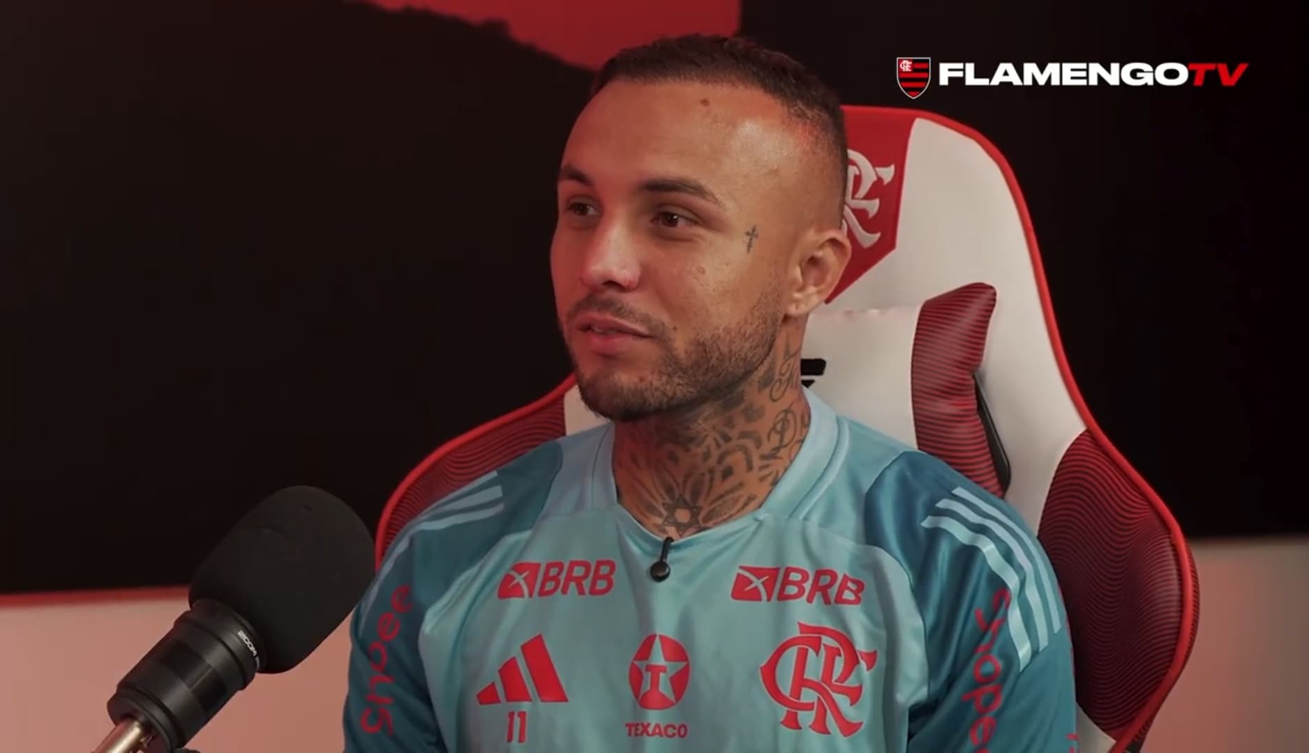 Everton Cebolinha, do Flamengo, no MengoCast