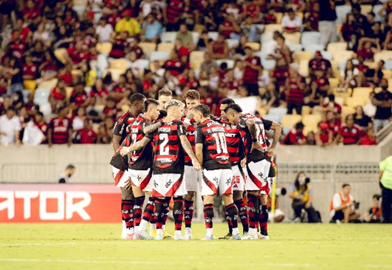 Time do Flamengo reunido