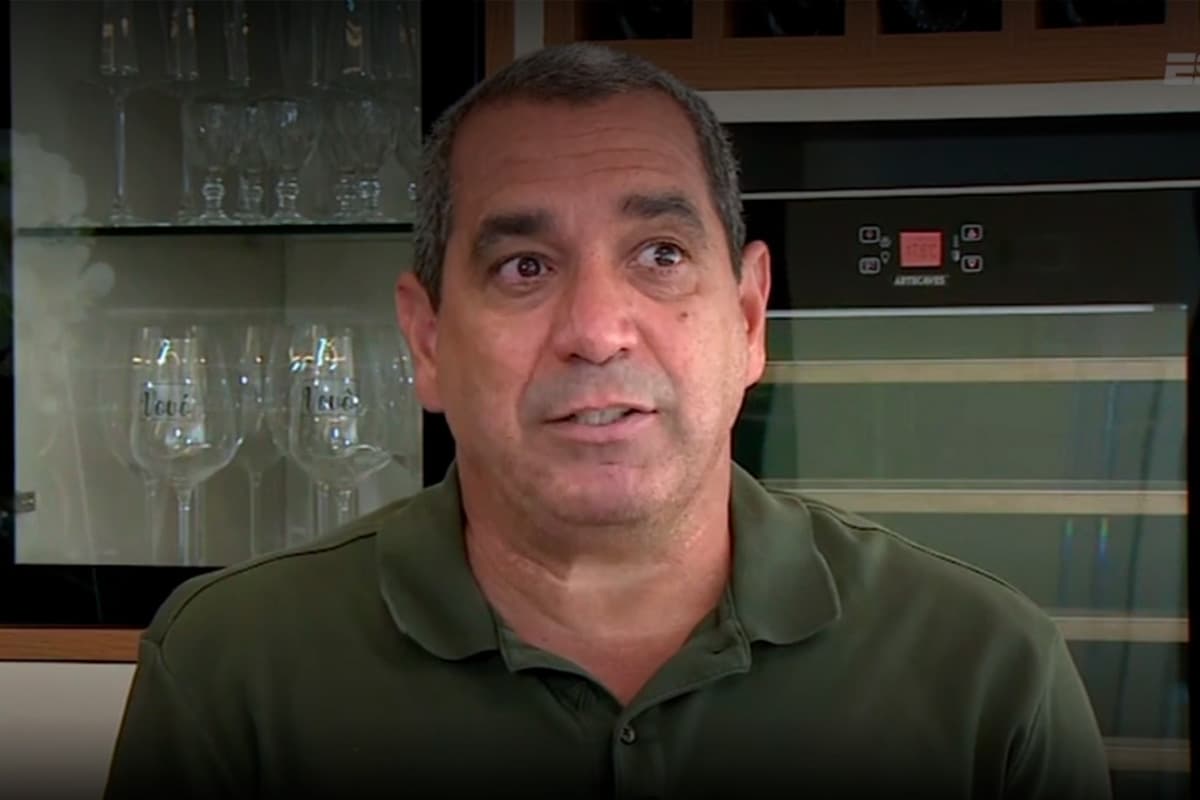 Zinho durante programa da ESPN