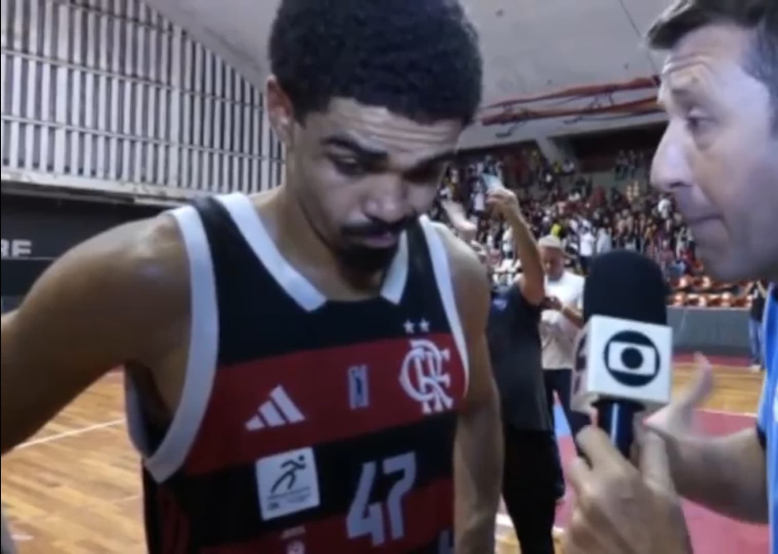 Alexey franze testa após derrota do flabasquete