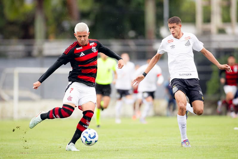 Felipe Teresa Flamengo x Santos Brasileirão Sub-20