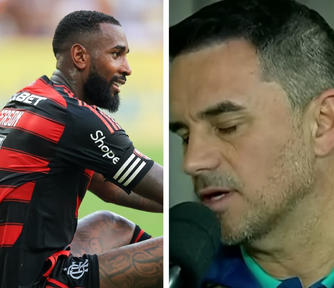 Gerson e Rodrigo Caetano