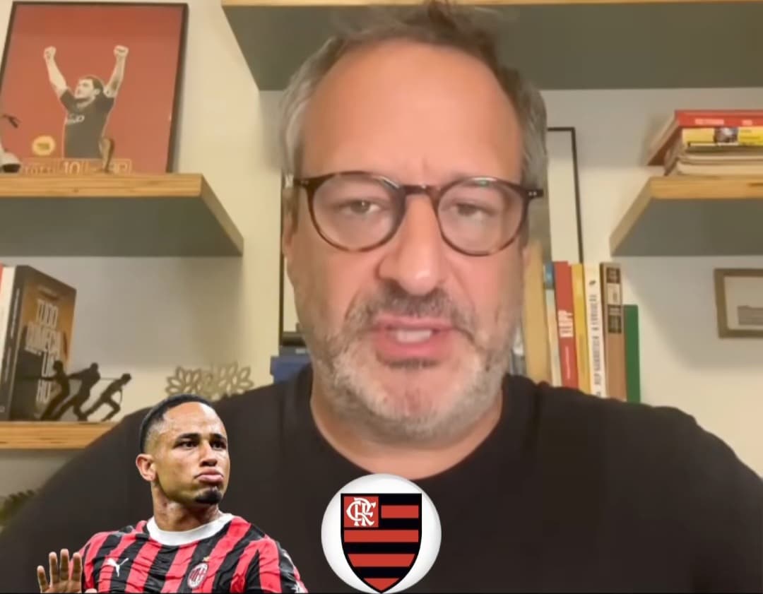 Gian Oddi analisa Okafor no Flamengo