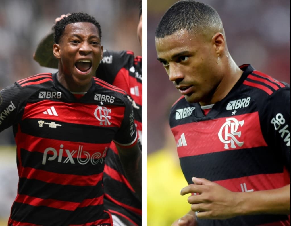 Gonzalo Plata e De La Cruz pelo Flamengo