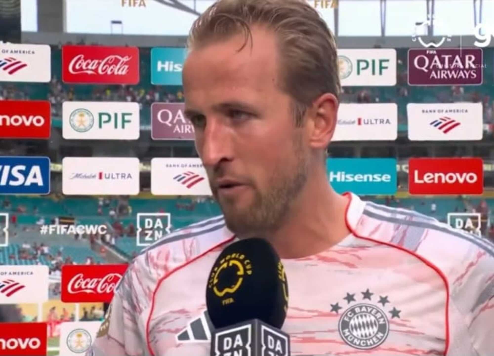 Harry Kane concede entrevista após Flamengo x Bayern