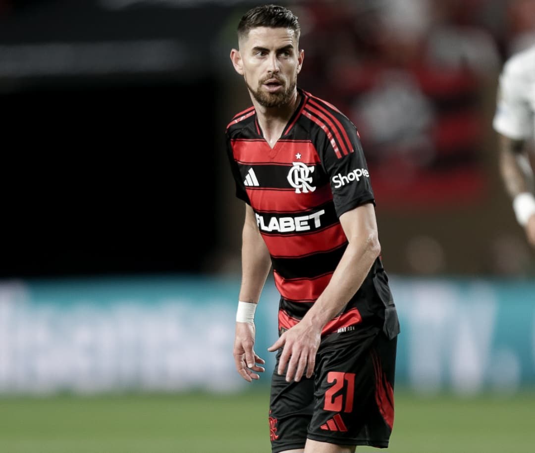 Jorginho pelo Flamengo na Copa do Mundo de Clubes