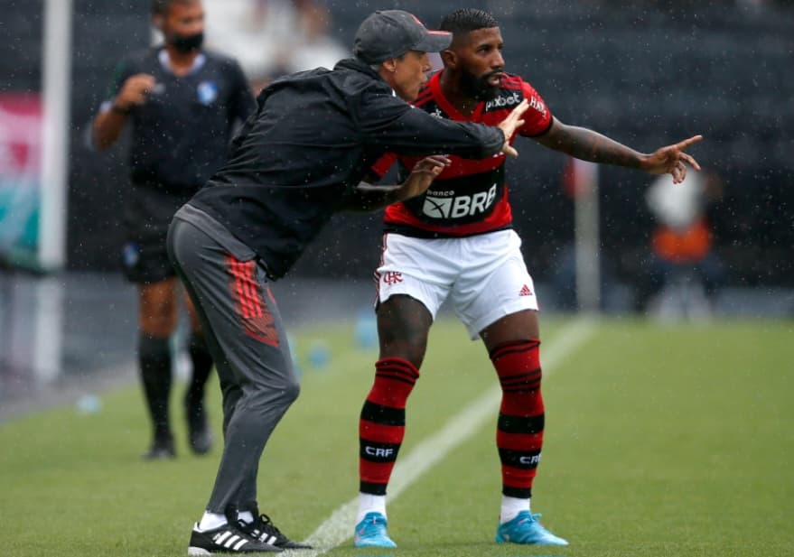 Paulo Sousa instrui Rodinei no Flamengo