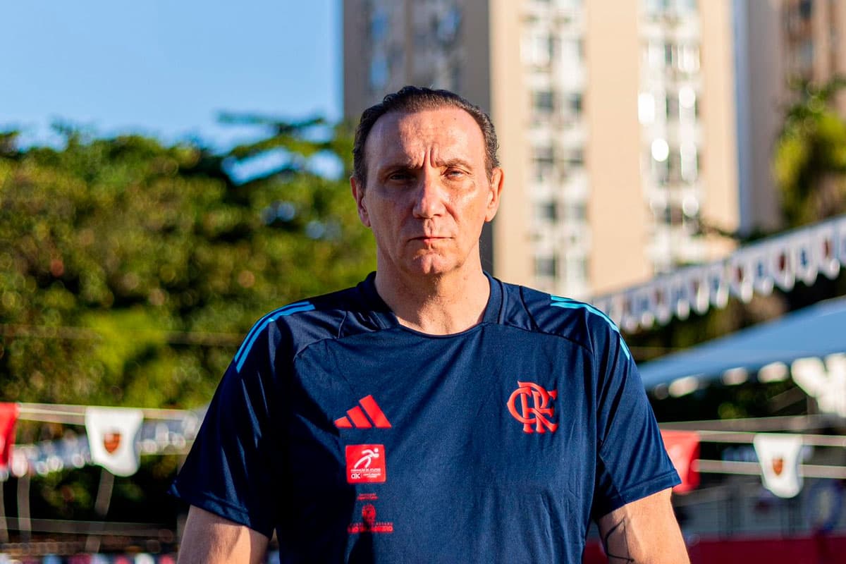 Salvador Gómez, técnico de polo aquático do Flamengo