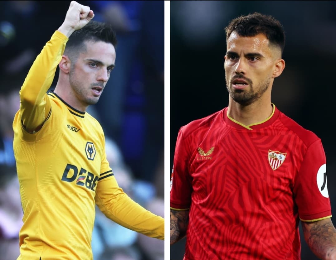 Sarabia e Suso por Wolverhampton e Sevilla