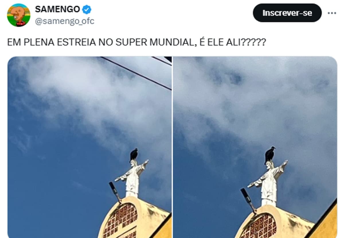 urubu no ceu copa do mundo de clubes