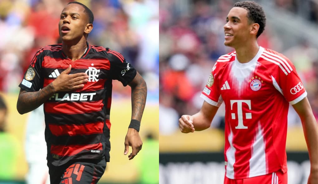 Wallace Yan (esquerda) x Musiala (direita)