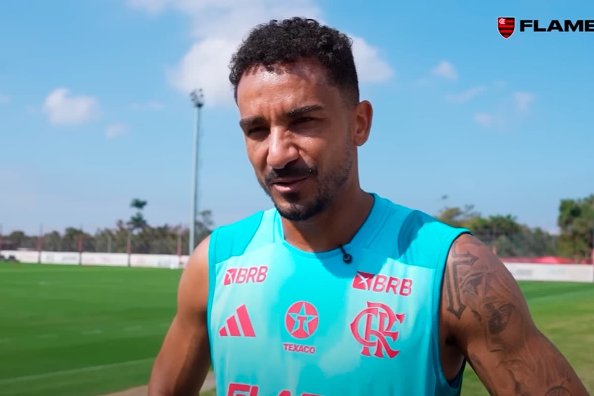 Danilo, em entrevista à Flamengo TV