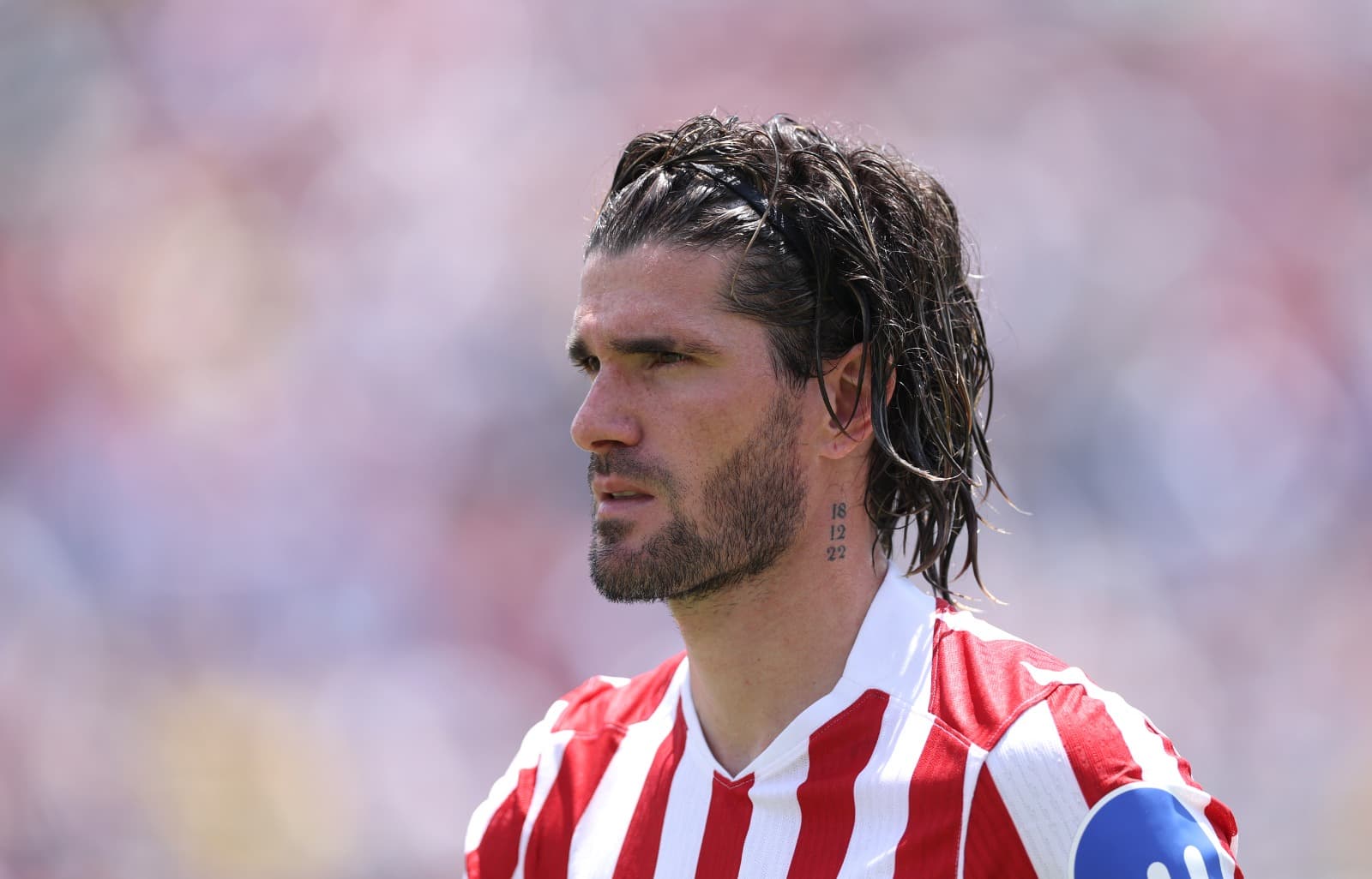 De Paul em jogo do Atlético de Madrid