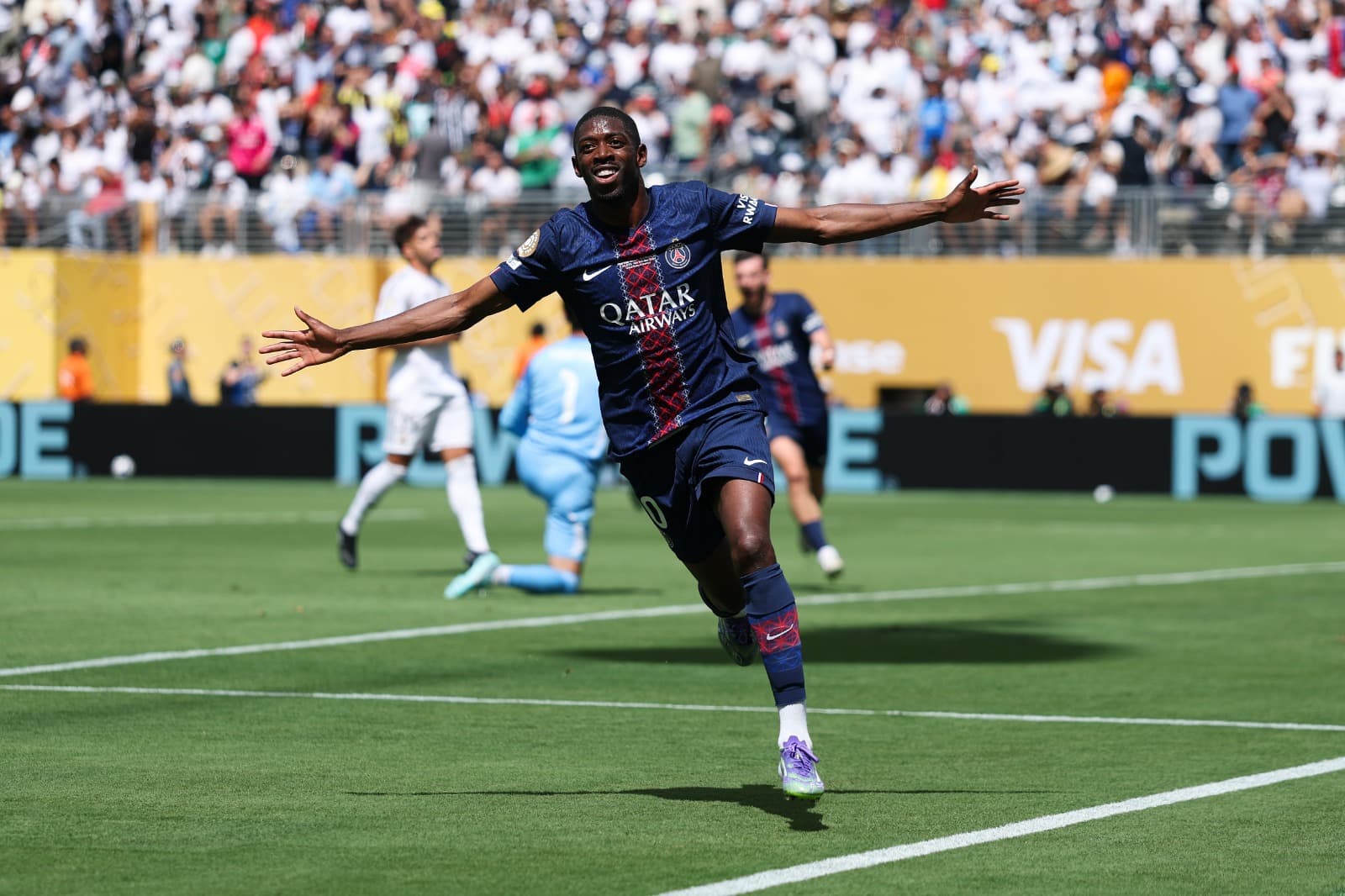 Dembele PSG x Real Madrid