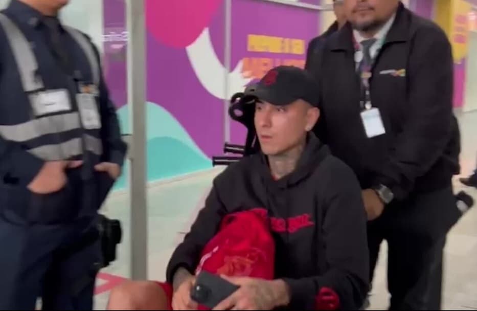 Erick Pulgar, do Flamengo, chega ao Rio