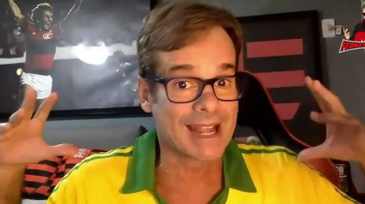 fernando gil em live falando do flamengo