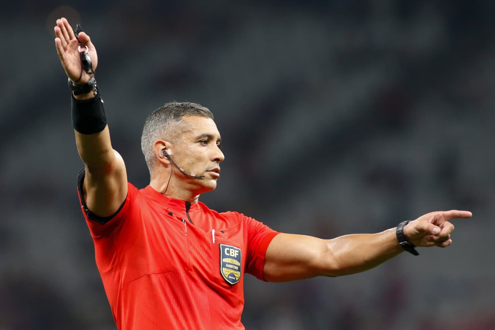 Felipe Lima árbitro Santos x Flamengo