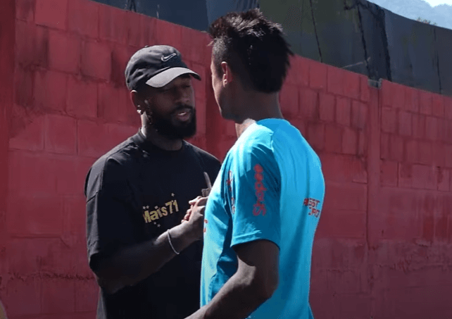 Gerson e Bruno Henrique Ninho do Urubu