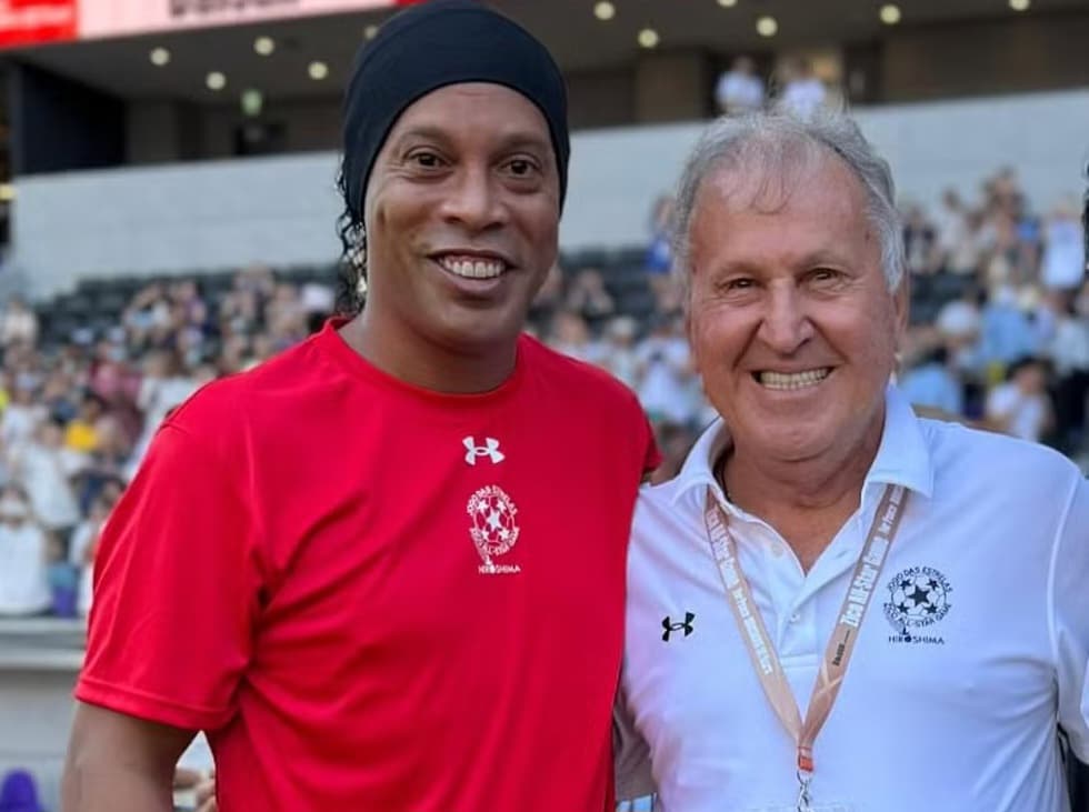 Ronaldinho e Zico