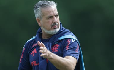 josé boto em treino do flamengo