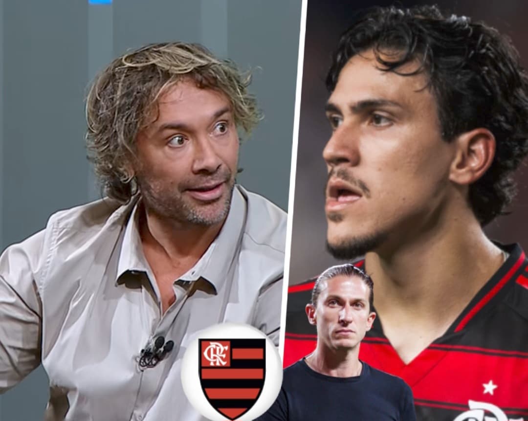 Lugano sobre Pedro e Filipe Luís no Flamengo