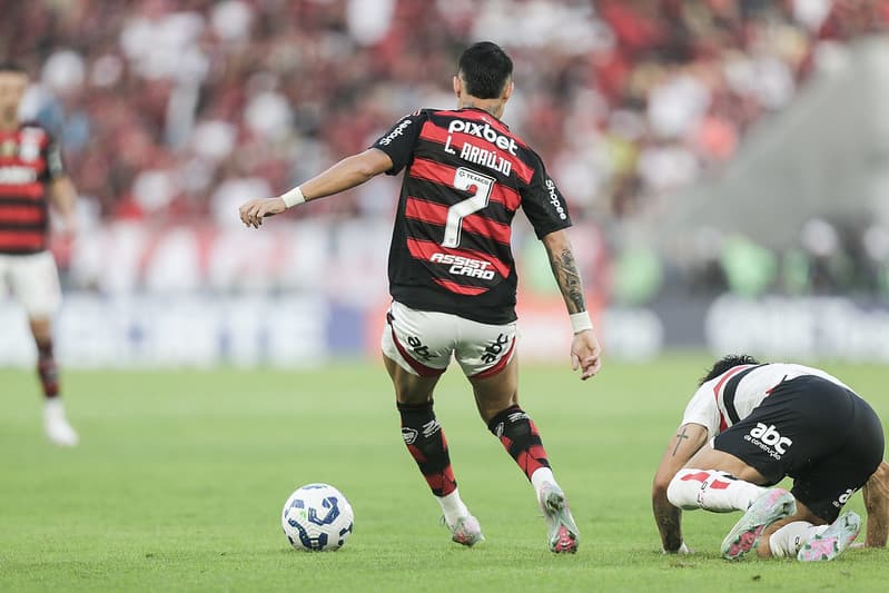 Luiz Araújo Flamengo x São Paulo