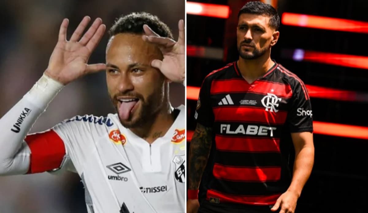 neymar vai enfrentar o flamengo pelo santos