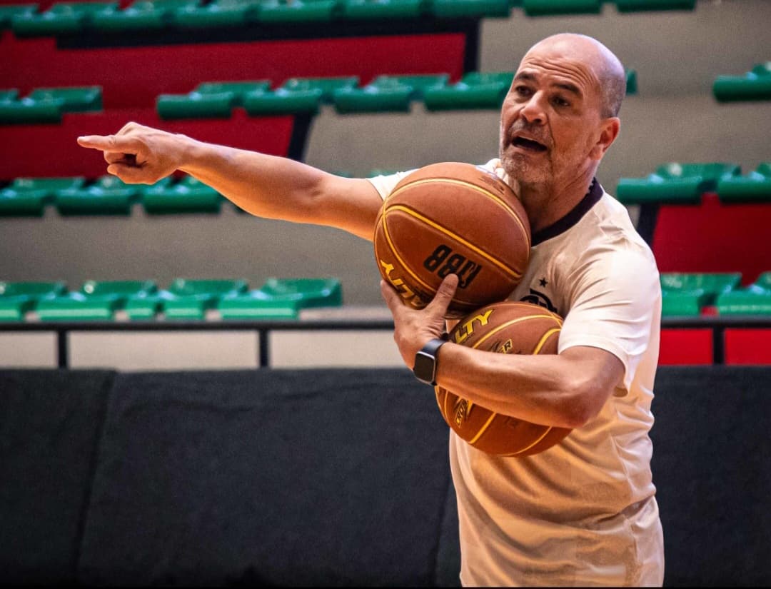 Oveja durante treino do FlaBasquete