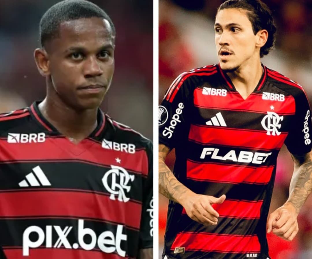 Wallace Yan e Pedro pelo Flamengo