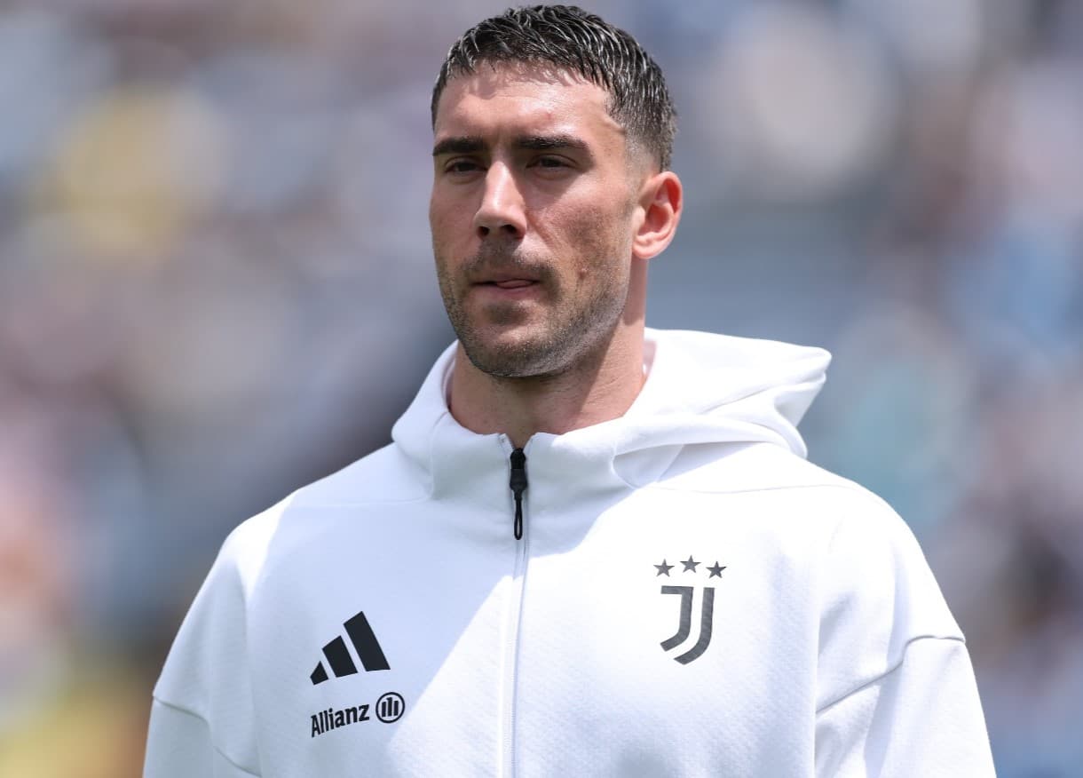 Vlahovic em jogo da Juventus