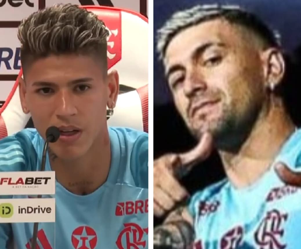 Arrascaeta e Jorge Carrascal