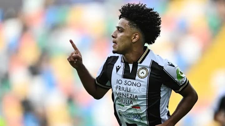 Brenner em ação pela Udinese